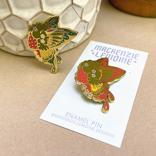 butterfly pin