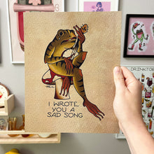 Load image into Gallery viewer, SAD SONG FROG
